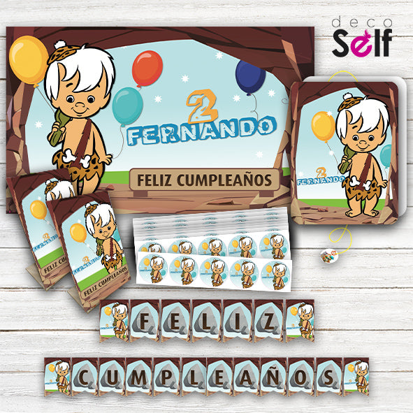 Pack Cumpleaños BAM-BAM