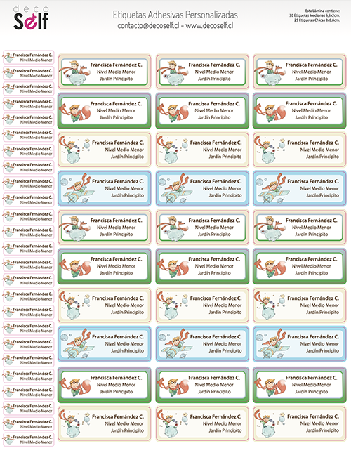 Etiquetas Adhesivas El Principito
