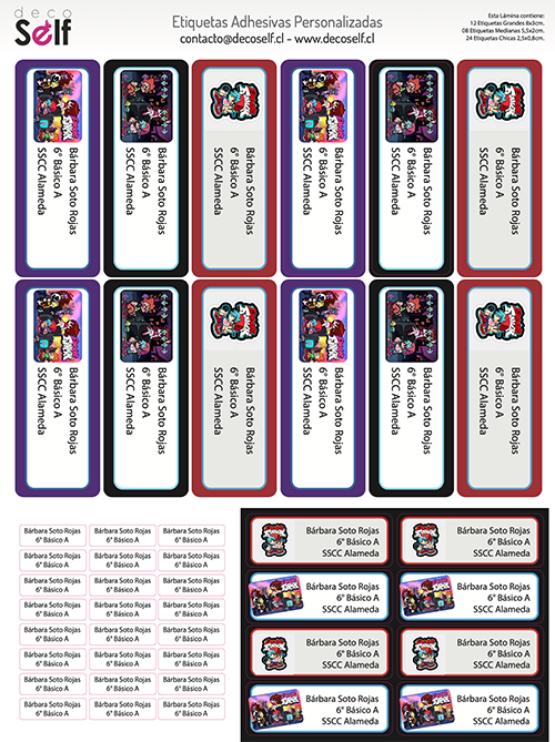 Etiquetas Adhesivas Friday Night Funkin