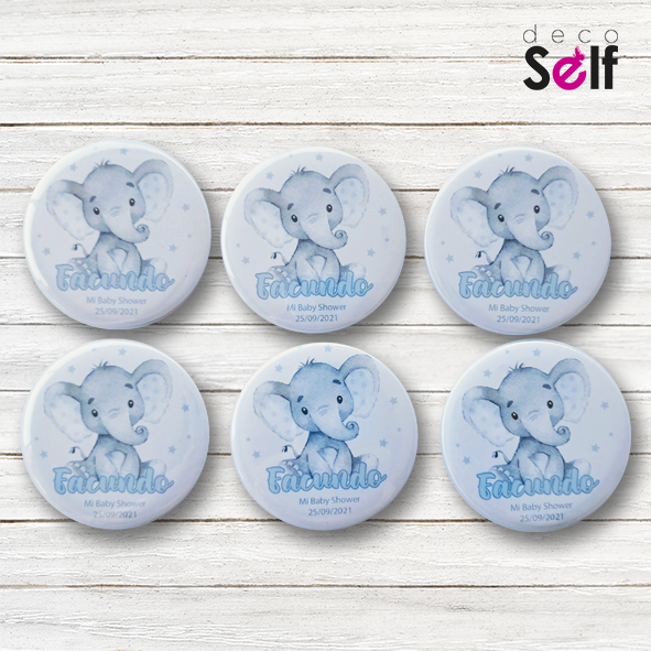 12 Chapitas Personalizadas