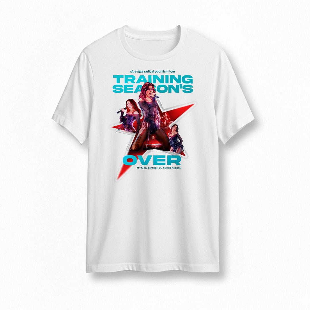 Polera Dua Lipa Radical Optimism Tour diseño 1