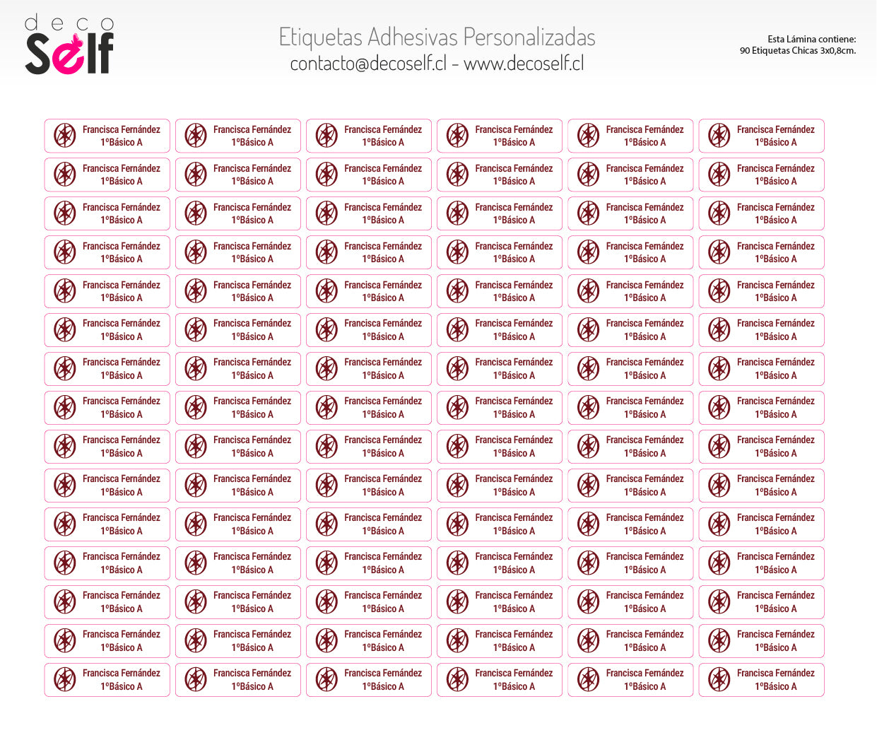 Etiquetas Adhesivas KATSEYE Gabriela