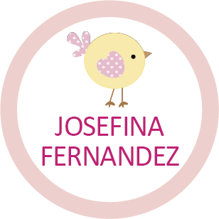 Mochila de Algodón Pajarito