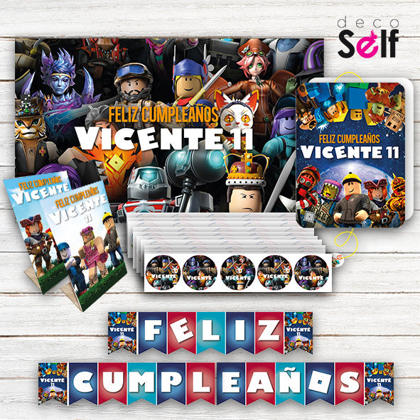 Pack Cumpleaños ROBLOX