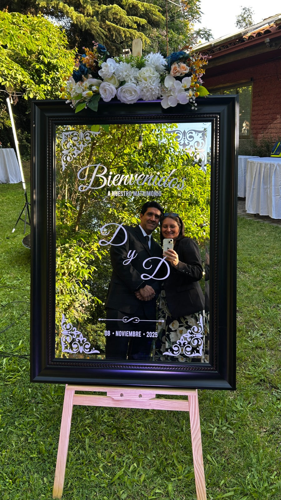 ARRIENDO ESPEJO PERSONALIZADO