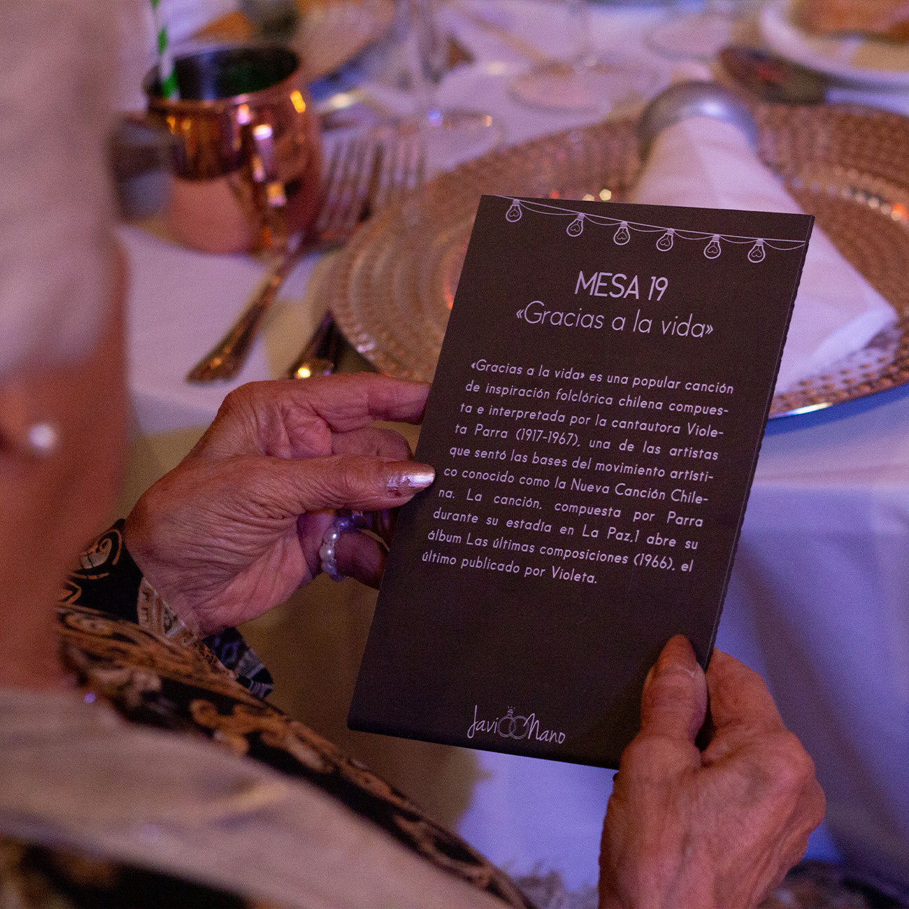 CENTRO DE MESA PARANTE