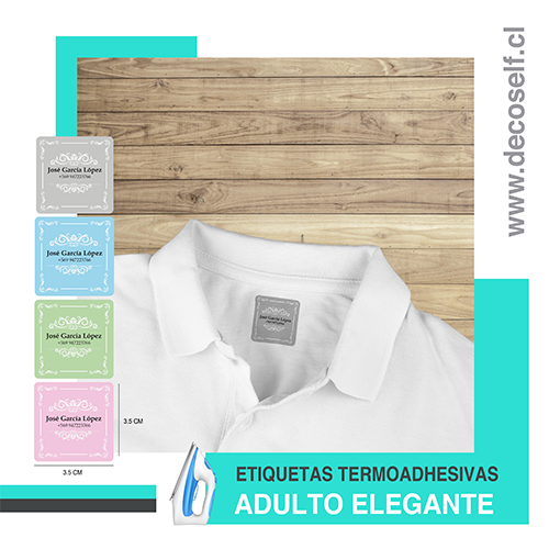 Etiquetas para Ropa Elegante