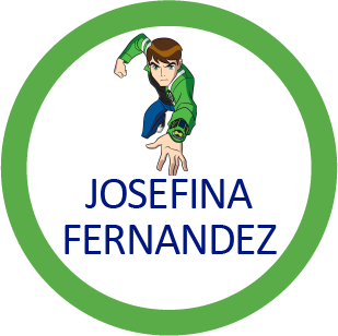 Etiquetas para Ropa Circular Ben 10