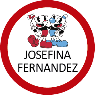 Etiquetas para Ropa Circular Cuphead
