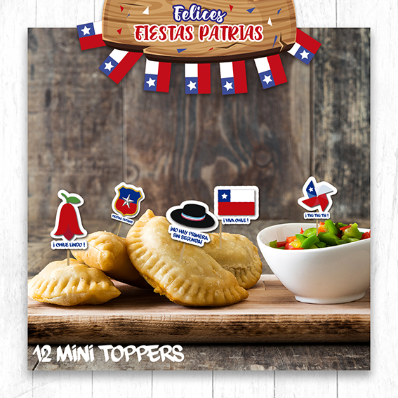 12 Mini topper Fonderos