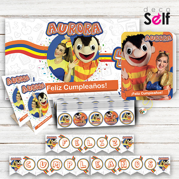 Pack Cumpleaños BELY Y BETO