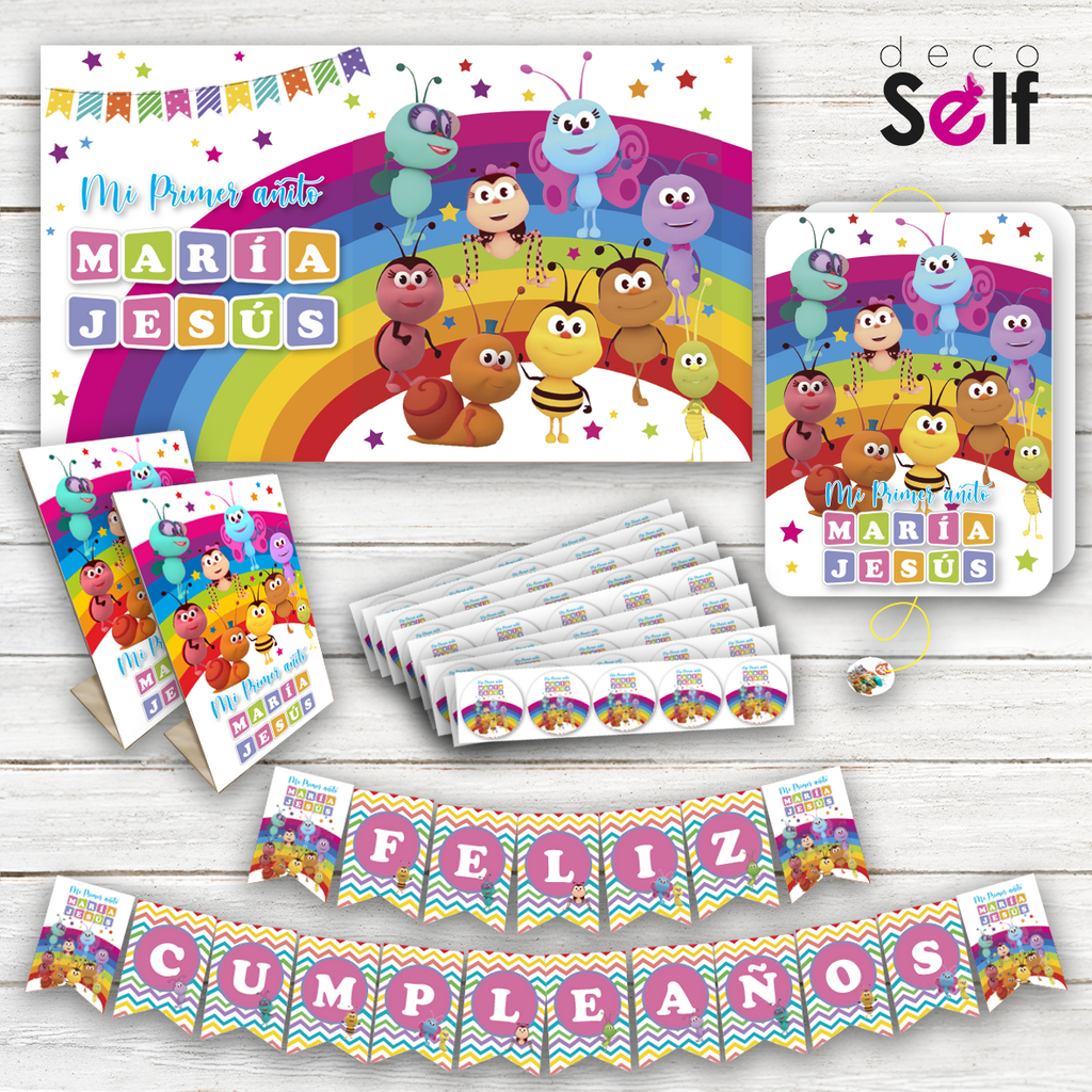Pack Cumpleaños BICHIKIDS