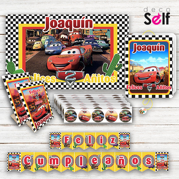 Pack Cumpleaños CARS