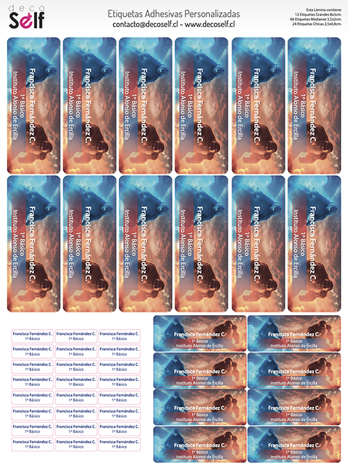 Etiquetas Adhesivas Godzilla v/s King Kong