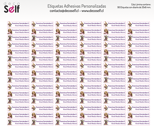 Etiquetas Adhesivas Enredados Rapunzel