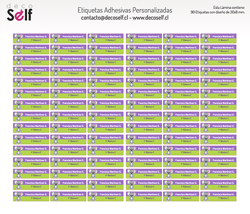 Etiquetas Adhesivas Koala