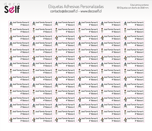 Etiquetas Adhesivas Lego Star Wars