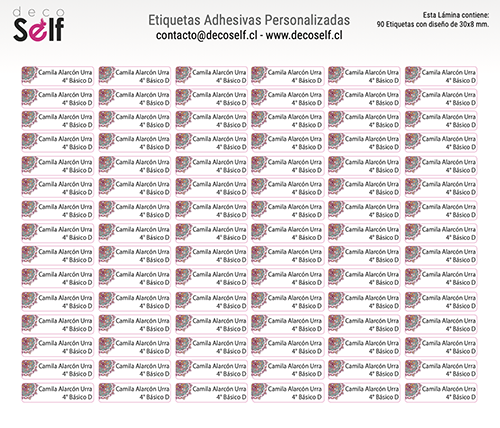 Etiquetas Adhesivas Mandalas