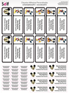 Etiquetas Adhesivas Mickey Mouse