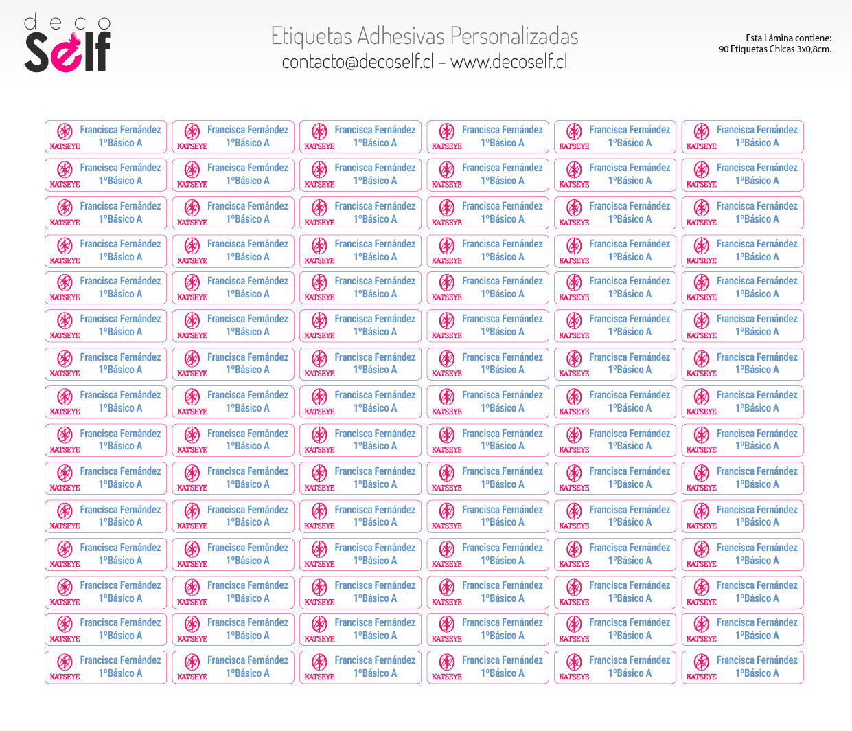 Etiquetas Adhesivas KATSEYE Internet Girl