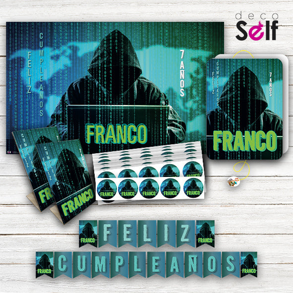 Pack Cumpleaños HACKER