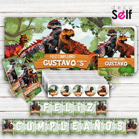 Pack Cumpleaños Jurassic World