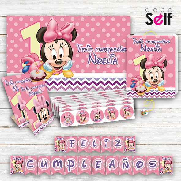 Pack Cumpleaños MINNIE BABY