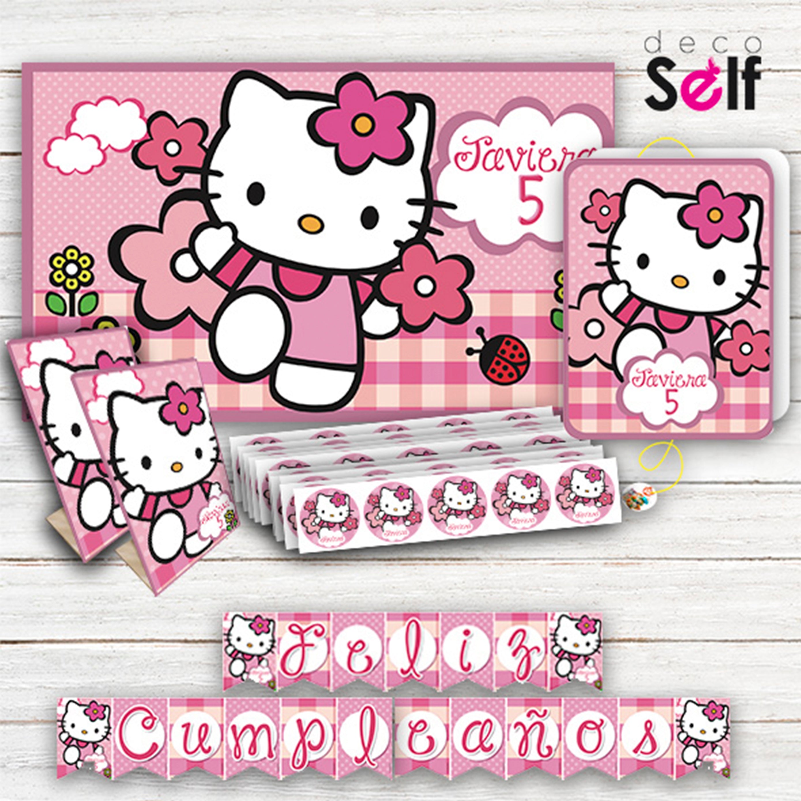 Pack Cumpleaños HELLO KITTY
