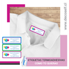 Etiquetas Termoadhesivas "Como tú quieras" Ropa