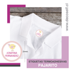 Etiquetas para Ropa Circular Pajarito