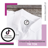 Etiquetas para Ropa Circular Tik Tok