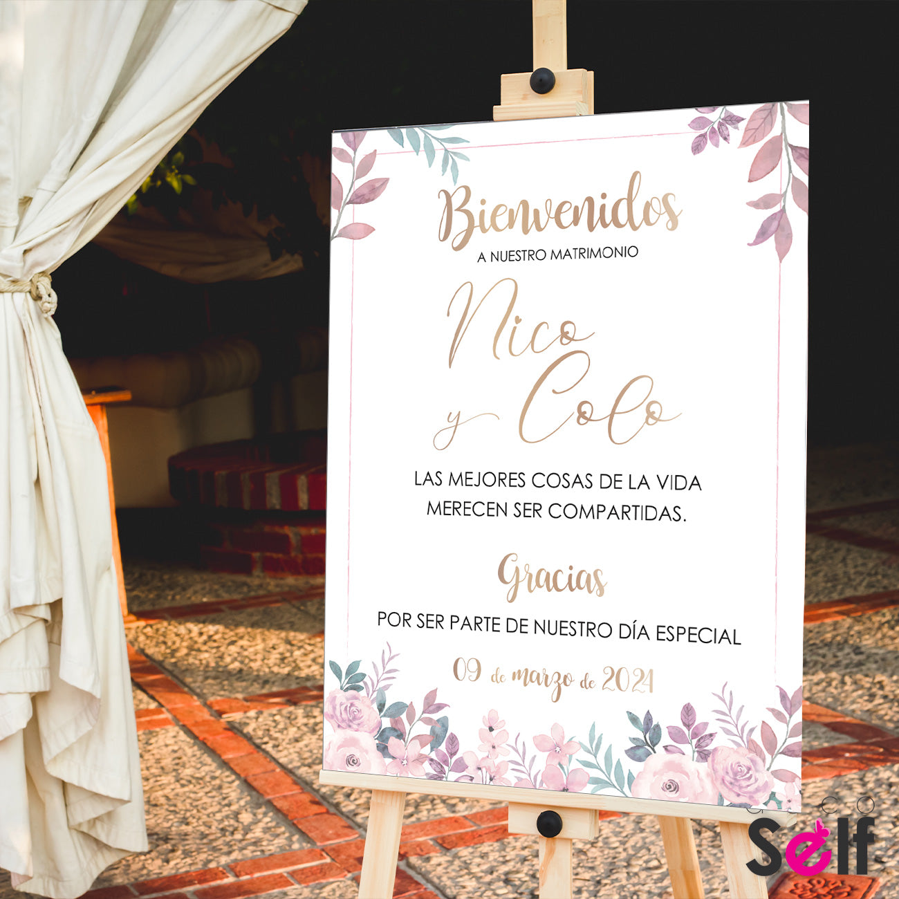 PIZARRA DE BIENVENIDA