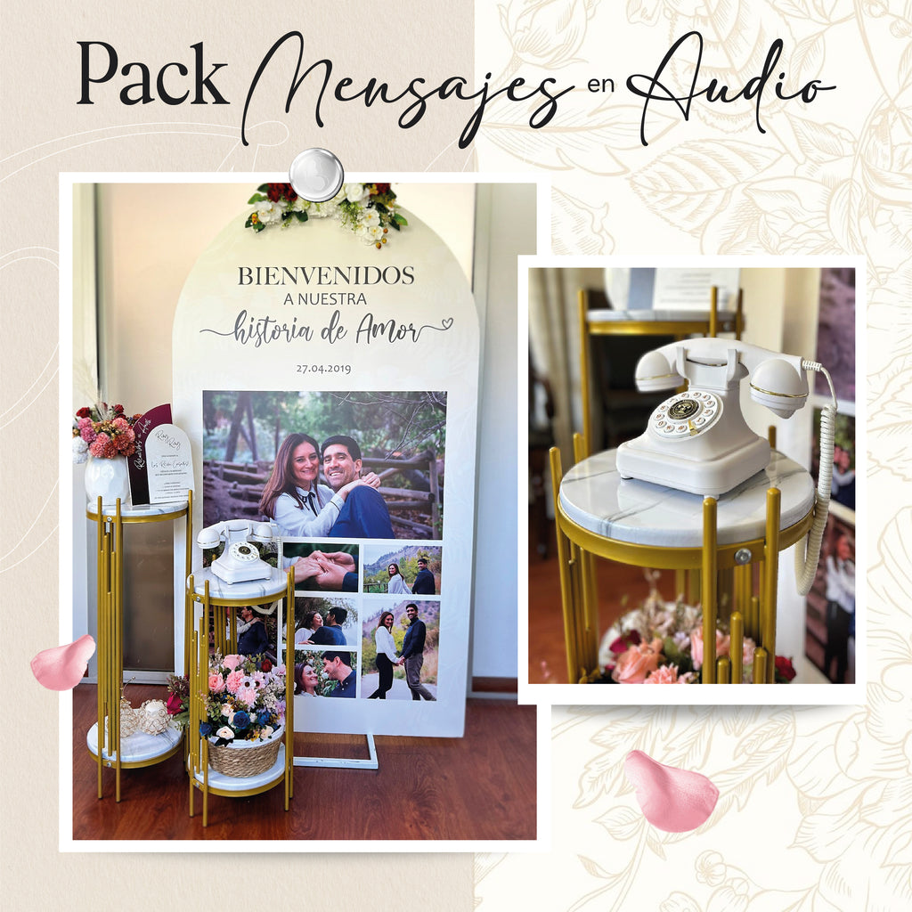 Pack Mensajes en Audio