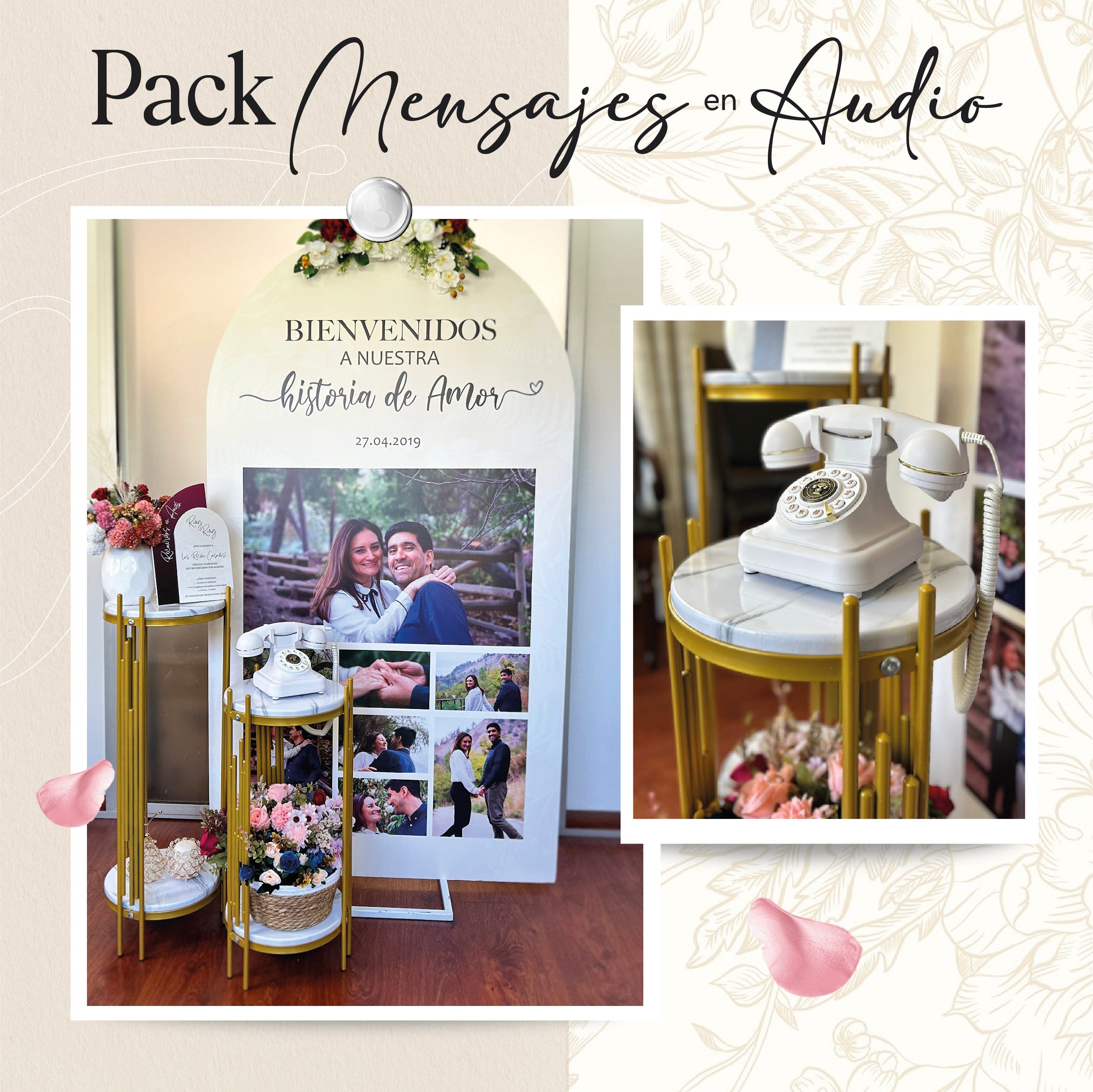 Pack Mensajes en Audio