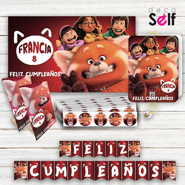 Pack Cumpleaños RED