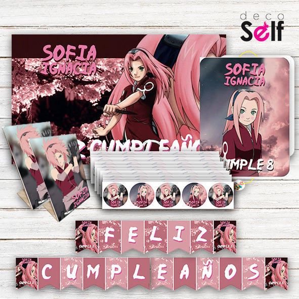 Pack Cumpleaños SAKURA