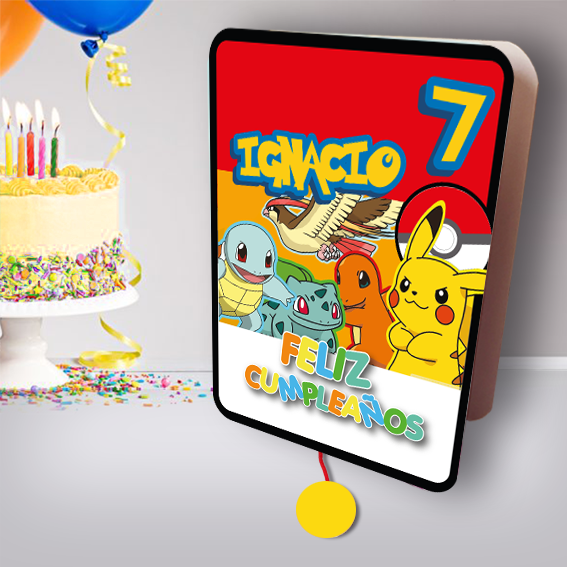 PIÑATA PLEGABLE 30X40CMS