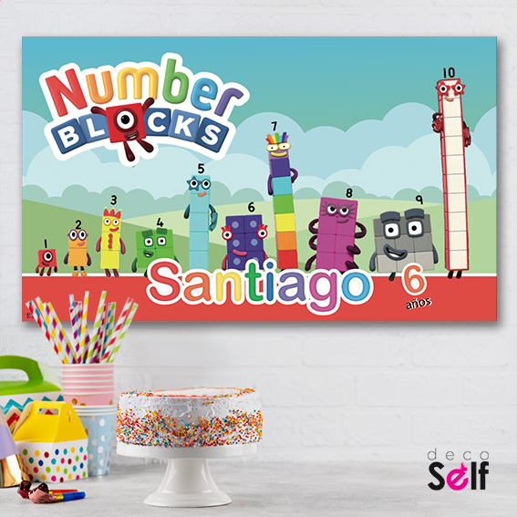 Pack Cumpleaños Numberblocks