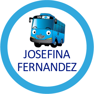 Etiquetas para Ropa Circular Tayo